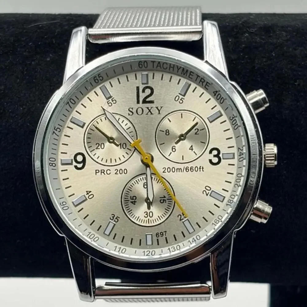 Silver Soxy Men’s Watch